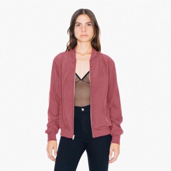 American Apparel Tops - American Apparel bomber jacket